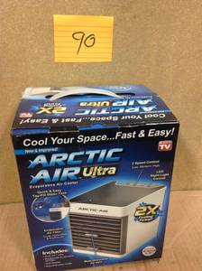 lot 90 image: Arctic Air As Seen On TV Portable Evaporative Cooler not used