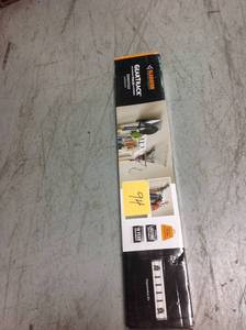 lot 94 image: Gladiator 32 in. L GearTrack Garage Track Storage System with 6-Hooks not used
