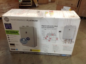 lot 110 image: RHEEM Performance Platinum 9.5 GPM Natural Gas High Efficiency Indoor Tankless Water Heater