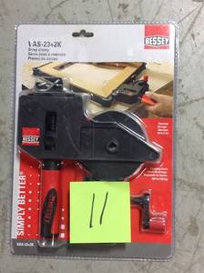 lot 11 image: BESSEY 23 ft. Variable Angle Strap Clamp in good condition