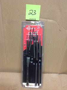 lot 23 image: Mayhew Select 61040 Punch and Chisel Set, 12-Piece MISSING
