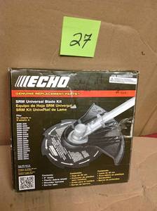 lot 27 image: Genuine Echo SRM Universal Blade Kit  in good condition
