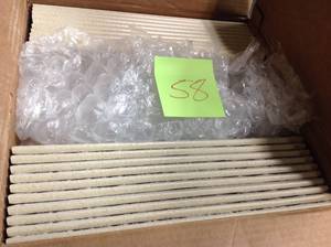 lot 58 image: Daltile Ayers Rock Solar Summit 3 in. x 13 in. Glazed Porcelain Bullnose Floor and Wall Tile (0.32 sq. ft.  piece)  in good condition