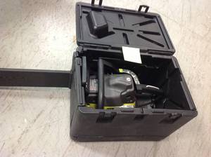 lot 85 image: 20 in. 50 cc 2-Cycle Gas Chainsaw with Heavy-Duty Case in good condition