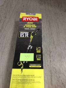 lot 99 image: 8 in. 40-Volt Lithium-Ion Cordless Battery Pole Saw (Tool Only)  in good condition
