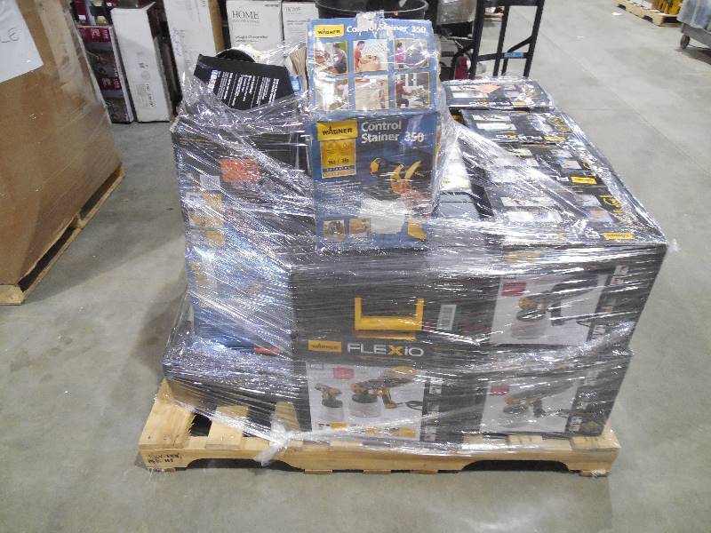 lot 8 image: WHOLESALE PALLET LOT OF WAGNER PAINT  STAIN SPRAYERS