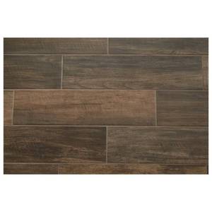 lot 94 image: Daltile Brentwood Walnut 6 in. x 24 in. Glazed Porcelain Floor and Wall Tile (349 sq. ft. X 24 case)