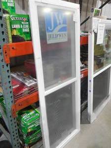lot 36 image: BUILDERS VINYL SINGLE HUNG 24X66.25 WINDOW W SCREEN
