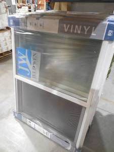 lot 19 image: JELD-WEN 47.5 in. x 35.5 in. V-2500 Series White Vinyl Right-Handed Sliding Window with Fiberglass Mesh Screen