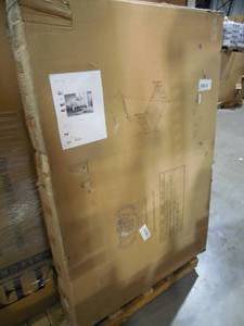 lot 102 image: Gold Queen Platform Bed