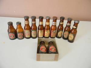 lot 6 image: 12 RARE VINTAGE OLD SHAY BEER FORT PIT BREWING COMPANY SALT & PEPPER SHAKERS - GREAT COLLECTION - SEE PICTURES