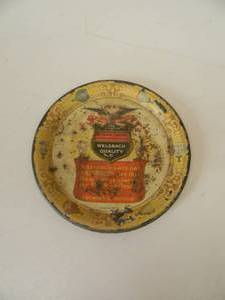lot 31 image: VINTAGE WELSBACH COMPANY ADVERTISING TIP TRAY - RARE - SEE PICTURES