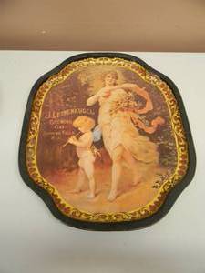 lot 72 image: J. LEINENKUGEL BREWING CO. CHIPPEWA FALLS WIS. BEER TRAY - NICE - SEE PICTURES