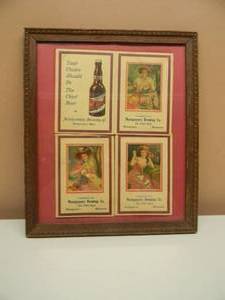 lot 99 image: VINTAGE MONTGOMERY BREWING CO. ADVERTISING PIECES THE CHIEF BEER- RARE - SEE PICTURES