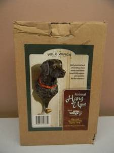 lot 122 image: THE WILD WINGS COLLECTION, BLACK LAB HANG UPS - APPROX 10 - NEW IN BOX - SEE PICTURES