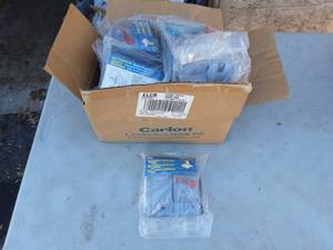 lot 10 image: 17 Duplex Toggle Covers (Grey)