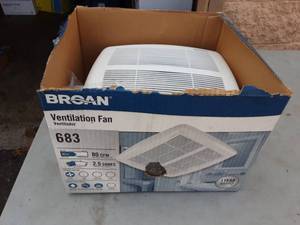 lot 22 image: Broan Bathroom Vent Fan