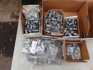 lot 35 image: 12 & 34 Compression Fittings Galvanized & PVC