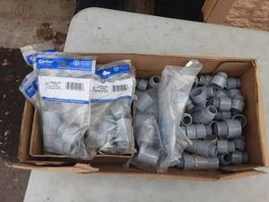 lot 43 image: Box Lot Of 34 Nipples (PVC)