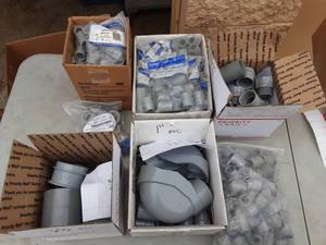 lot 48 image: Misc. 12, 1, 1-14, 2 Connectors (PVC)