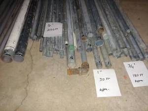 lot 64 image: Assorted Sizes Of Metal Conduit