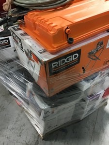 lot 41 image: Pallet of assorted  tools and others customer returns