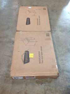 lot 29 image: TUFFSTOR Metallic Series 35 in. H x 24 in. W x 21 in. D 2-Door Base Cabinet for Garage