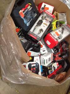 lot 25 image: Gaylord Full of Door Hardware , hand tools , assorted styles and conditions, some in like new condition some missing pcs
