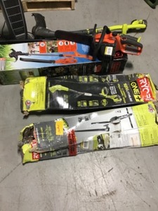 lot 38 image: WHOLESALE MIXED PALLET OUTDOORS TOOLS CUSTOMER RETURNS