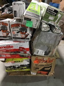 lot 41 image: WHOLESALE MIXED PALLET OUTDOORS TOOLS CUSTOMER RETURNS