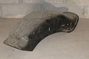 lot 13 image: Black Harley Fender