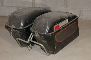 lot 21 image: Hard Saddle Bags
