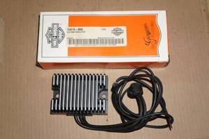 lot 53 image: NOS Harley Voltage Regulator