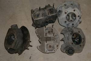 lot 86 image: 5 Cylinder Heads - For Repair