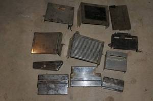lot 99 image: Chrome Battery Boxes and Covers