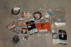 lot 104 image: NOS Gaskets and Wire