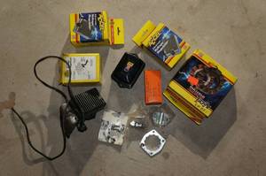 lot 113 image: Voltage Regulators and Ignition Parts