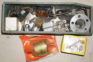 lot 154 image: Box of Switches and Parts