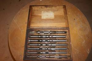 lot 163 image: Precision Pilot Reamer Set