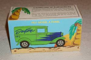 lot 217 image: NEW 94 Daytona Bike Week 1931 Model A Panel Bank