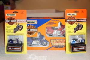 lot 223 image: 4 Matchbox Harley Motorcycles