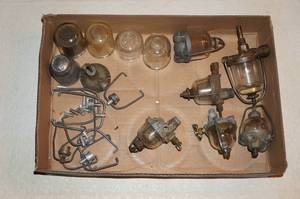 lot 228 image: Antique Visible Fuel Filters