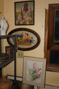 lot 310 image: Wall of Art and Mirrors