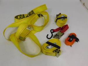 lot 27 image: Ancra Ratchet Straps
