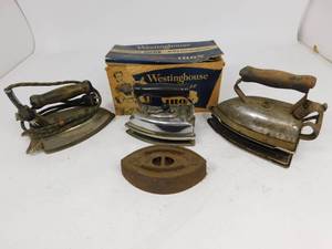 lot 74 image: Vintage Irons