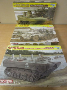 lot 614 image: DRAGON WWII MILITARY MODELS - NEW