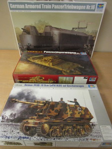 lot 638 image: TRUMPETER WWII MILITARY MODELS - NEW