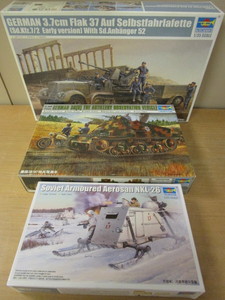 lot 639 image: TRUMPETER WWII MILITARY MODELS - NEW