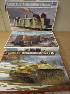 lot 649 image: TRUMPETER WWII MILITARY MODELS - NEW
