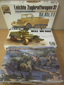 lot 669 image: AFV CLUB WWII MILITARY MODELS - NEW